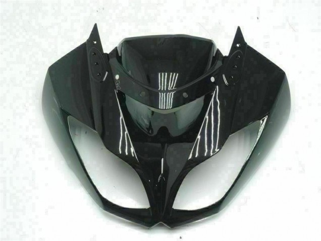 Carenagem Moto ZX6R 09-12 - Preto Branco Ninja 636 Carenagem Moto ZX6R 09-12 - Preto Branco Ninja 636