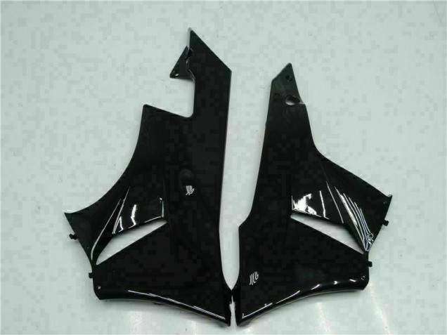 Carenagem Moto ZX6R 09-12 - Preto Branco Ninja 636 Carenagem Moto ZX6R 09-12 - Preto Branco Ninja 636