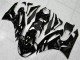 Carenagem Moto ZX6R 09-12 - Preto Branco Ninja Carenagem Moto ZX6R 09-12 - Preto Branco Ninja