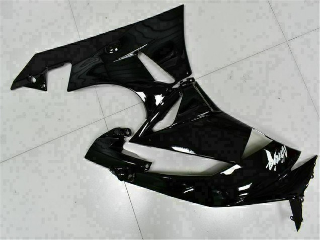 Carenagem Moto ZX6R 09-12 - Preto Branco Ninja Carenagem Moto ZX6R 09-12 - Preto Branco Ninja