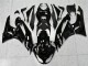 Carenagem Moto ZX6R 09-12 - Preto Branco Ninja Carenagem Moto ZX6R 09-12 - Preto Branco Ninja