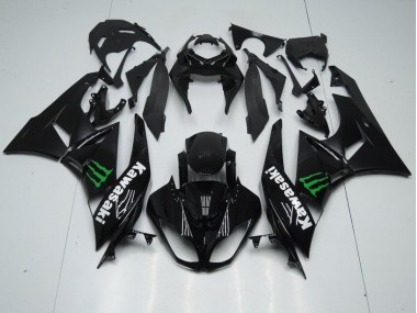 Carenagem Moto ZX6R 09-12 - Preto & Monster