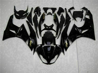 Carenagem Moto ZX6R 09-12 - Preto Ouro Ninja