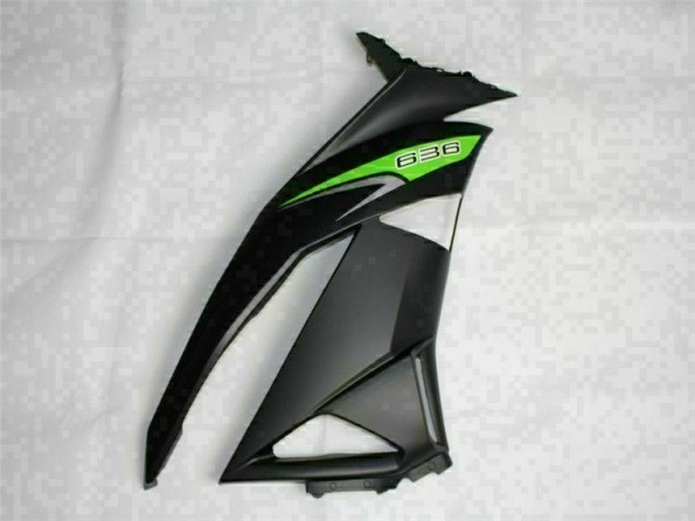 Carenagem Moto ZX6R 09-12 - Preto Verde 636 Carenagem Moto ZX6R 09-12 - Preto Verde 636