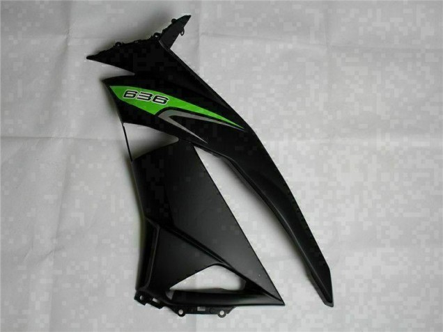 Carenagem Moto ZX6R 09-12 - Preto Verde 636 Carenagem Moto ZX6R 09-12 - Preto Verde 636