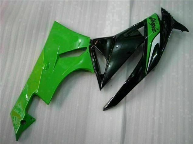 Carenagem Moto ZX6R 09-12 - Preto Verde Carenagem Moto ZX6R 09-12 - Preto Verde
