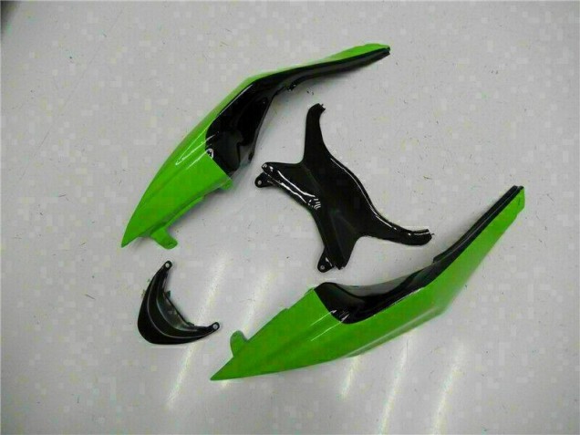 Carenagem Moto ZX6R 09-12 - Preto Verde Vermelho Carenagem Moto ZX6R 09-12 - Preto Verde Vermelho
