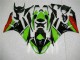 Carenagem Moto ZX6R 09-12 - Preto Verde Vermelho Carenagem Moto ZX6R 09-12 - Preto Verde Vermelho