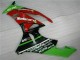 Carenagem Moto ZX6R 09-12 - Preto Vermelho Verde Motocard Carenagem Moto ZX6R 09-12 - Preto Vermelho Verde Motocard