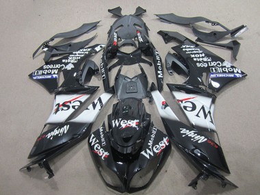 Carenagem Moto ZX6R 09-12 - Preto West