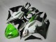 Carenagem Moto ZX6R 09-12 - Verde Preto Branco 25 Carenagem Moto ZX6R 09-12 - Verde Preto Branco 25