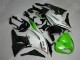 Carenagem Moto ZX6R 09-12 - Verde Preto Branco 25 Carenagem Moto ZX6R 09-12 - Verde Preto Branco 25