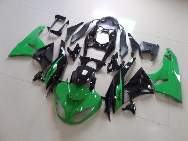 Carenagem Moto ZX6R 09-12 - Verde & Preto
