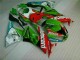 Carenagem Moto ZX6R 09-12 - Vermelho Verde Motocard Carenagem Moto ZX6R 09-12 - Vermelho Verde Motocard