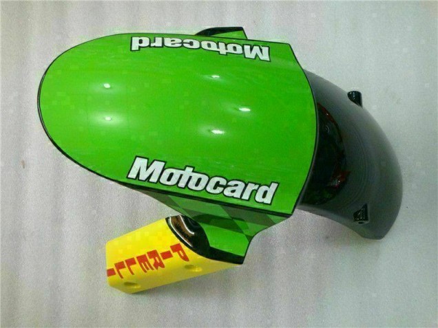 Carenagem Moto ZX6R 09-12 - Vermelho Verde Motocard Carenagem Moto ZX6R 09-12 - Vermelho Verde Motocard