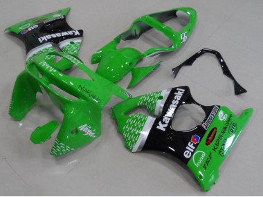 Carenagem Moto ZX6R 98-99 - Verde Preto