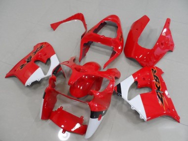 Carenagem Moto ZX9R 00-01 - Vermelho & Branco