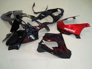 Carenagem Moto ZX9R 00-01 - Vermelho Chama