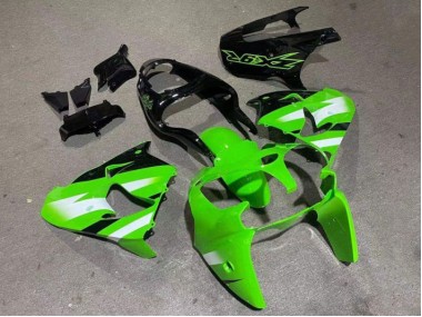 Carenagem Moto ZX9R 02-03 - Verde Preto Brilhante