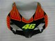 Carenagem & Plástico Moto CBR 1000RR 04-05 - Preto Laranja