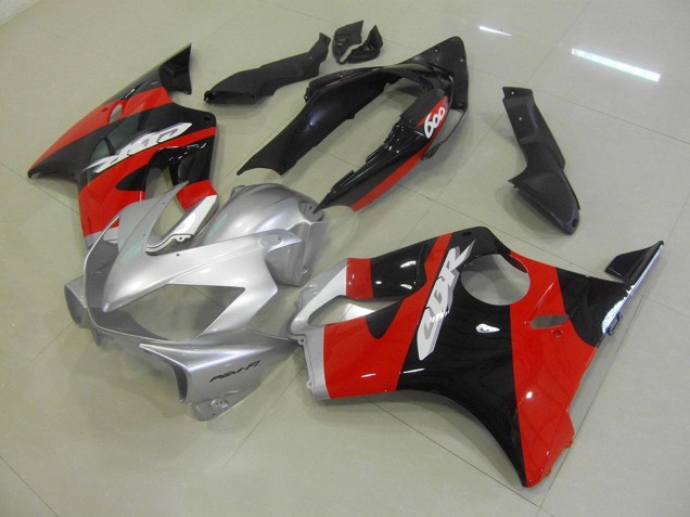 Carenagem & Plástico Moto CBR 600 F4i 04-07 - Preto Vermelho Prata Carenagem & Plástico Moto CBR 600 F4i 04-07 - Preto Vermelho Prata