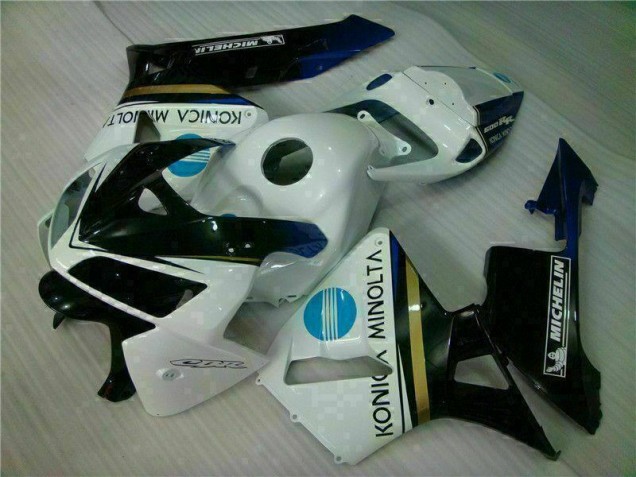 Carenagem & Plástico Moto CBR 600RR 05-06 - Branco Preto Carenagem & Plástico Moto CBR 600RR 05-06 - Branco Preto