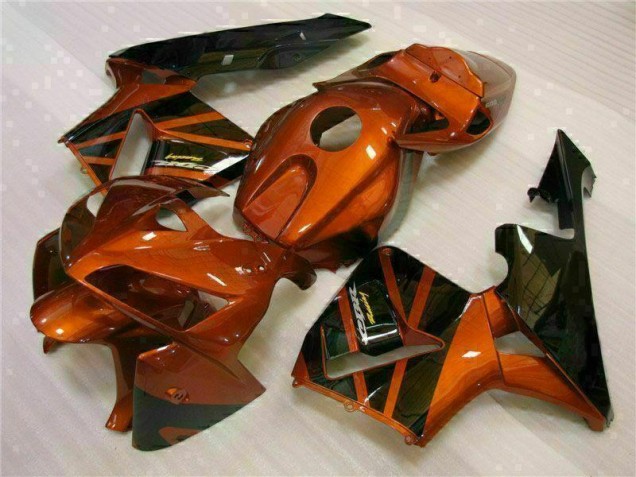 Carenagem & Plástico Moto CBR 600RR 05-06 - Laranja Preto Carenagem & Plástico Moto CBR 600RR 05-06 - Laranja Preto