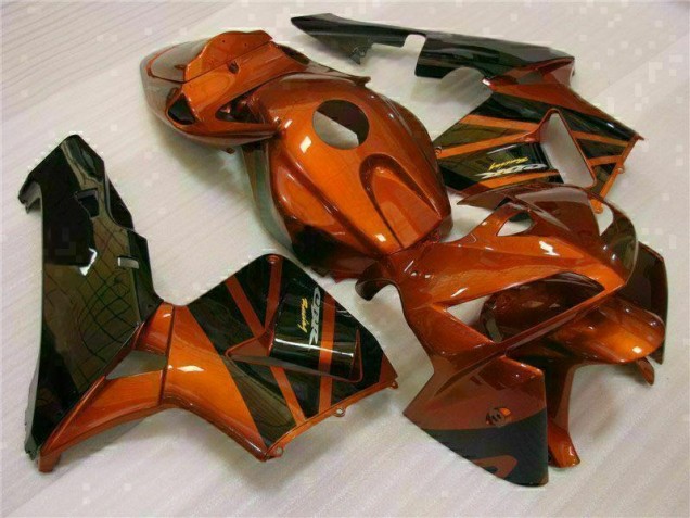 Carenagem & Plástico Moto CBR 600RR 05-06 - Laranja Preto Carenagem & Plástico Moto CBR 600RR 05-06 - Laranja Preto