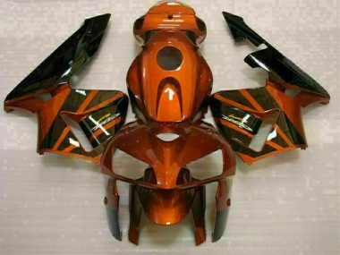 Carenagem & Plástico Moto CBR 600RR 05-06 - Laranja Preto
