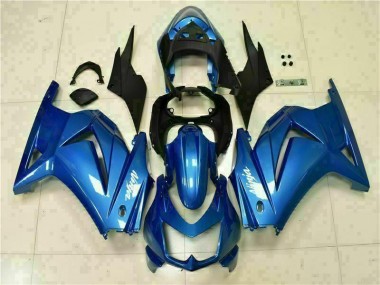 Carenagem & Plástico Moto EX250 08-12 - Azul Preto Branco Ninja