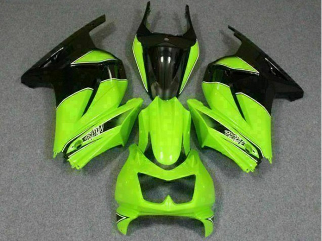Carenagem & Plástico Moto EX250 08-12 - Verde Preto Ninja