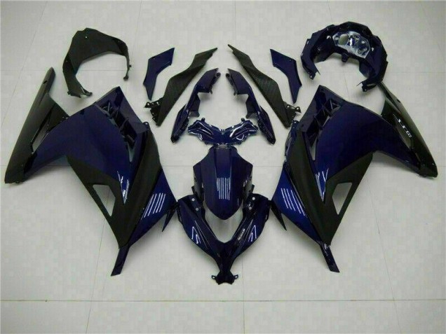 Carenagem & Plástico Moto EX300 13-16 - Azul Preto Carenagem & Plástico Moto EX300 13-16 - Azul Preto