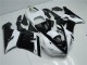 Carenagem & Plástico Moto ZX6R 05-06 - Preto Branco