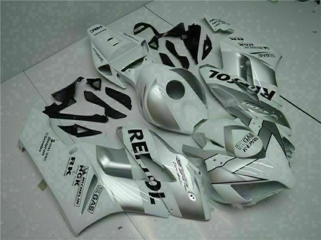Carroçaria Moto CBR 1000RR 04-05 - Prata Branco Repsol Carroçaria Moto CBR 1000RR 04-05 - Prata Branco Repsol