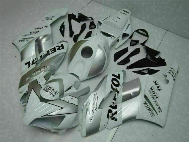 Carroçaria Moto CBR 1000RR 04-05 - Prata Branco Repsol Carroçaria Moto CBR 1000RR 04-05 - Prata Branco Repsol