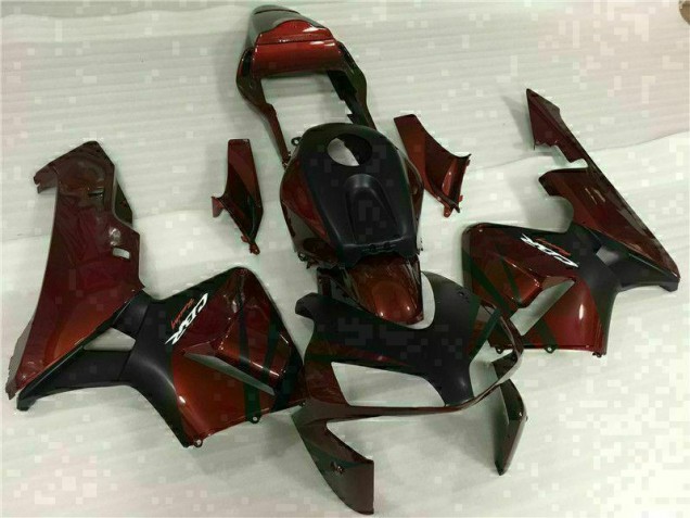 Carroçaria Moto CBR 600RR 03-04 - Preto Vermelho