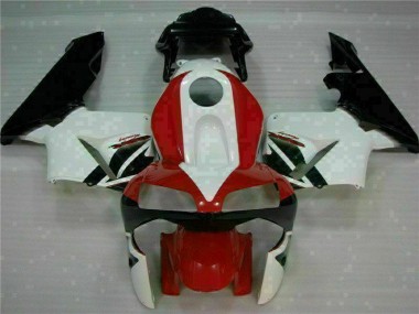 Carroçaria Moto CBR 600RR 03-04 - Vermelho Branco