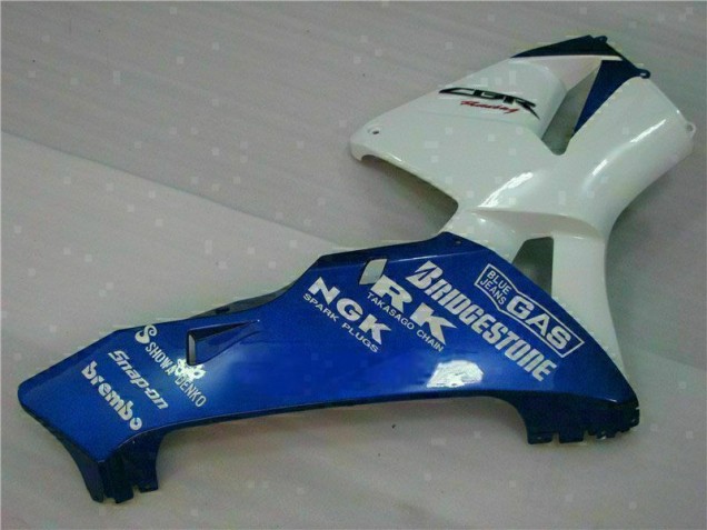 Carroçaria Moto CBR 600RR 05-06 - Branco Azul Carroçaria Moto CBR 600RR 05-06 - Branco Azul
