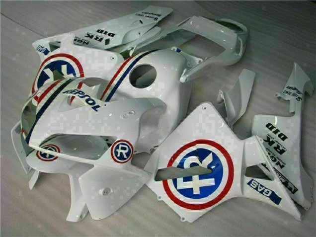 Carroçaria Moto CBR 600RR 05-06 - Branco Carroçaria Moto CBR 600RR 05-06 - Branco
