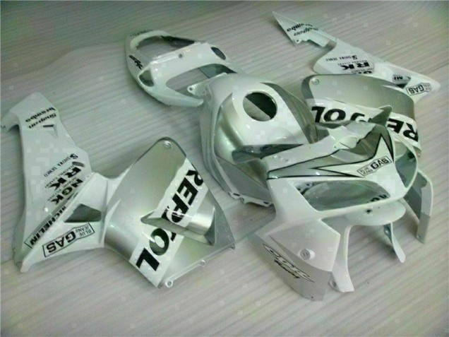 Carroçaria Moto CBR 600RR 05-06 - Branco Repsol Carroçaria Moto CBR 600RR 05-06 - Branco Repsol