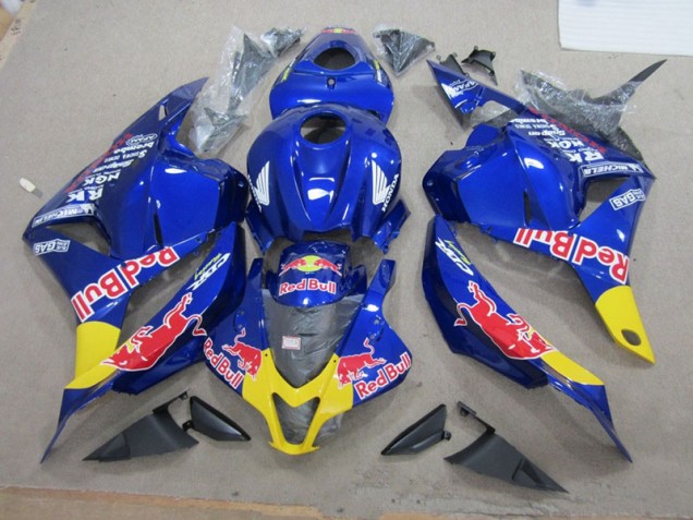 Carroçaria Moto CBR 600RR 09-12 - Azul Red Bull Carroçaria Moto CBR 600RR 09-12 - Azul Red Bull