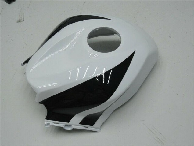 Carroçaria Moto CBR 600RR 09-12 - Branco Preto Carroçaria Moto CBR 600RR 09-12 - Branco Preto