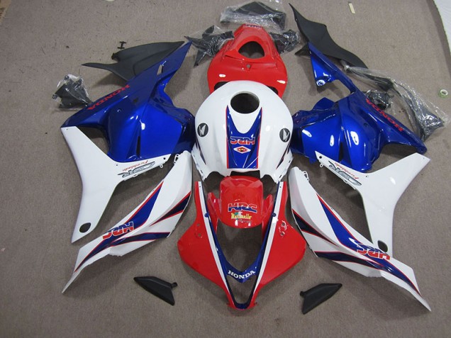 Carroçaria Moto CBR 600RR 09-12 - Vermelho Branco Azul HRC Carroçaria Moto CBR 600RR 09-12 - Vermelho Branco Azul HRC