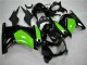Carroçaria Moto EX250 08-12 - Preto Verde