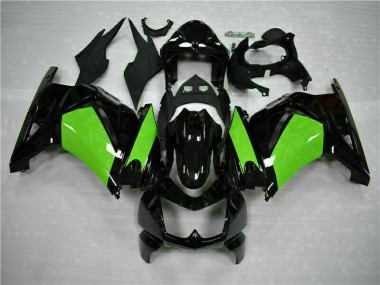 Carroçaria Moto EX250 08-12 - Preto Verde