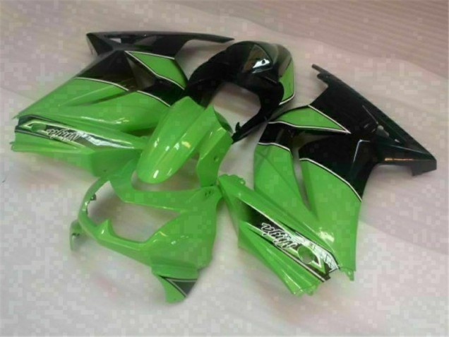 Carroçaria Moto EX250 08-12 - Verde Preto Carroçaria Moto EX250 08-12 - Verde Preto