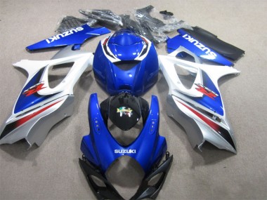 Carroçaria Moto GSXR 1000 K7 07-08 - Azul Branco