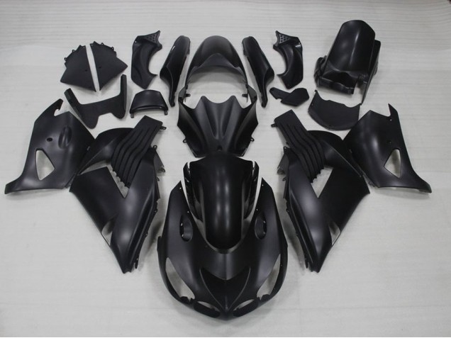 Carroçaria Moto ZX14R ZZR 1400 06-11 - Preto Fosco Carroçaria Moto ZX14R ZZR 1400 06-11 - Preto Fosco
