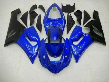 Carroçaria Moto ZX6R 05-06 - Azul