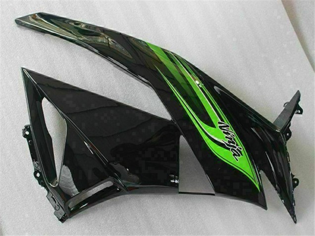 Carroçaria Moto ZX6R 09-12 - Verde Preto